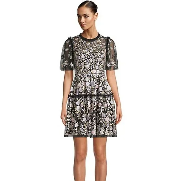 BNWT Needle and Thread ROSE DREAM MICRO MINI DRESS